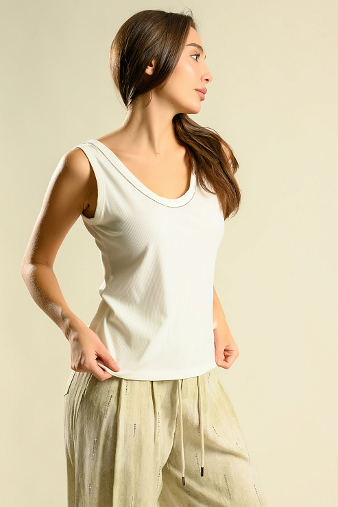 BELLABOA 200-44 БЕЛЫЙ Майка женская BELLABOA цвет Белый