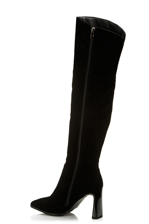 Ботфорты на каблуке SERGIO MANCHOT цвет Черный