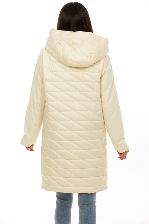 TOWMY 6673 МОЛОЧН. Плащ женский TOWMY цвет Молочный