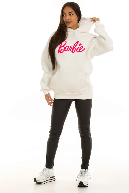 CHEERDUCK/FIR 5253 БЕЛЫЙ Худи женское CHEERDUCK цвет Белый