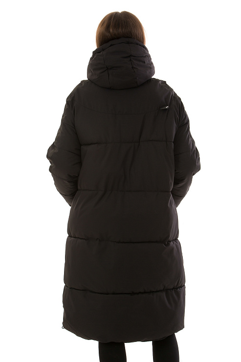 CHEERDUCK/2030 9123 ЧЕРНЫЙ Пуховик женский CHEERDUCK цвет Черный