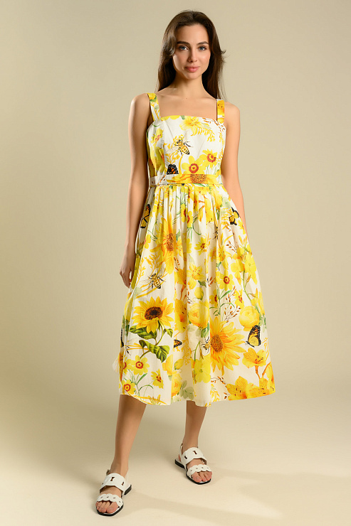 BELLABOA 111-172 ЖЕЛТЫЙ Сарафан женский BELLABOA цвет Желтый