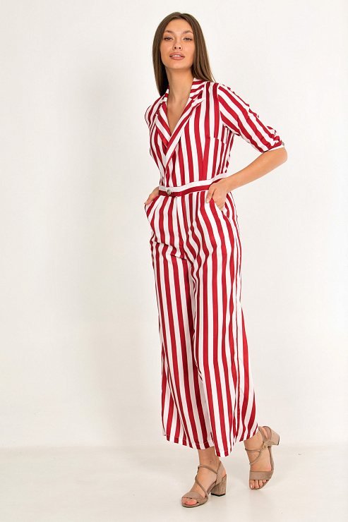 MANQI 513 КРАСН. Комбинезон женский CHEERDUCK цвет Красный