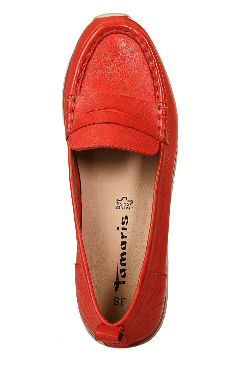 Слипоны TAMARIS цвет Красный