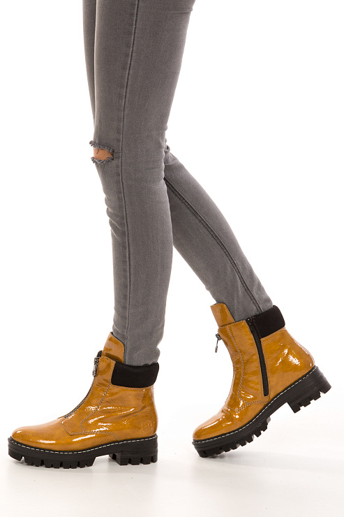 Ботинки RIEKER  цвет Коричневый