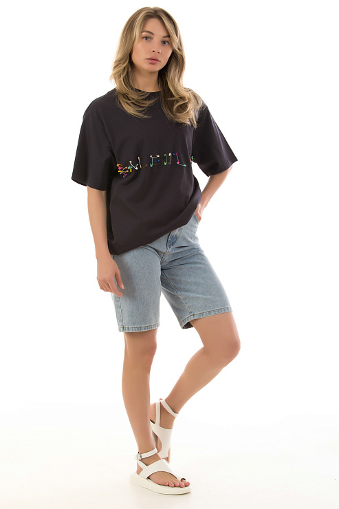 Футболка CHEERDUCK цвет Черный