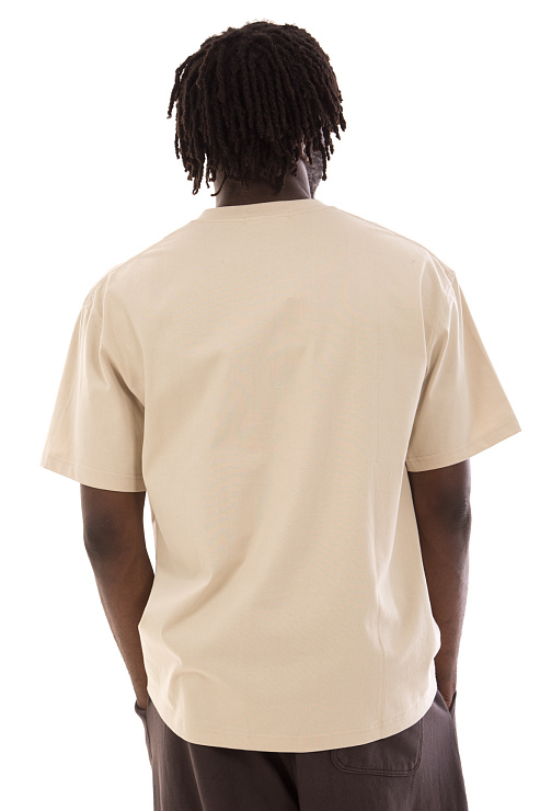 CHEERDUCK/4070 TT111 БЕЖЕВЫЙ Футболка мужская CHEERDUCK цвет Бежевый