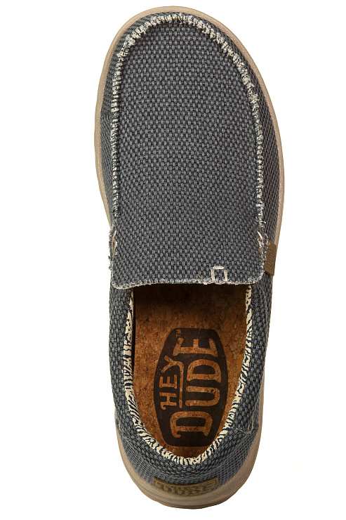 Мокасины HEYDUDE цвет Синий