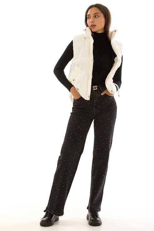 CHEERDUCK/2C22 601 БЕЛЫЙ Жилет женский CHEERDUCK цвет Белый