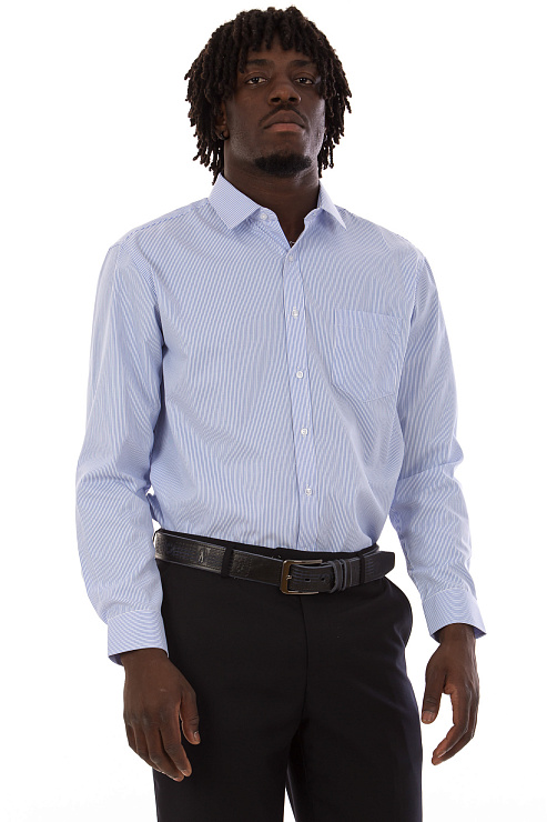 CHEERDUCK/2C87 3016 ГОЛУБОЙ Рубашка мужская CHEERDUCK цвет Голубой