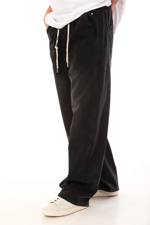 CHEERDUCK/4070 40175-1 ЧЕРНЫЙ Джинсы мужские CHEERDUCK цвет Черный