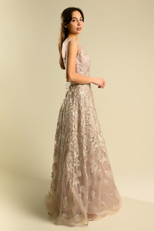 BELLABOA 1003 РОЗОВЫЙ Вечернее платье BELLABOA цвет Розовый