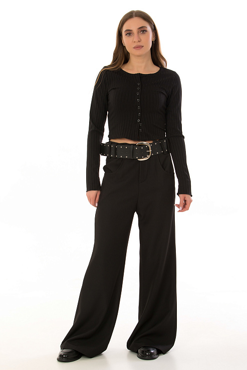 CHEERDUCK/NEW 0918 ЧЕРНЫЙ Брюки женские классические CHEERDUCK цвет Черный