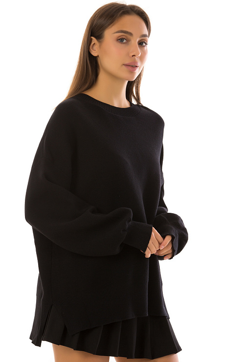 CHEERDUCK/11011 55009 ЧЕРНЫЙ Свитер женский CHEERDUCK цвет Черный