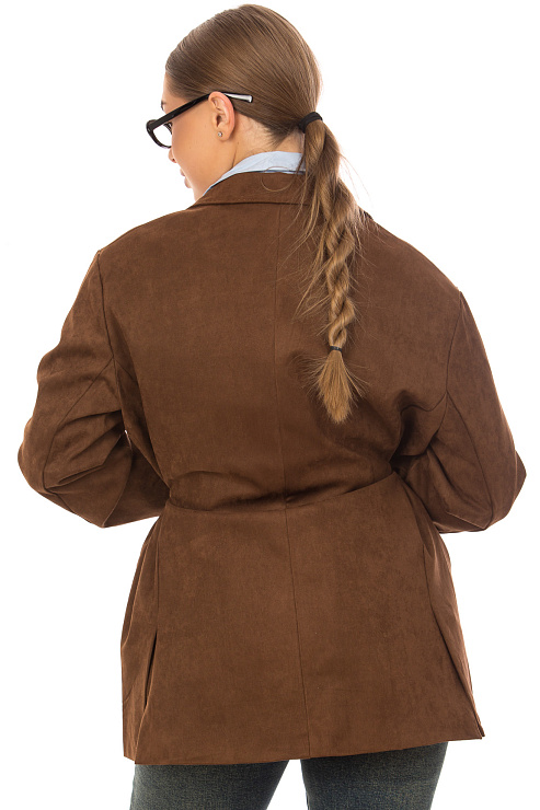 CHEERDUCK/2C22 25006 КОРИЧНЕВЫЙ Куртка д/с CHEERDUCK цвет Коричневый