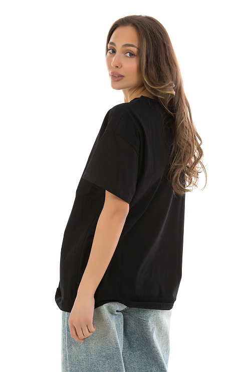 CHEERDUCK/VS FY-104 ЧЕРНЫЙ Футболка женская CHEERDUCK цвет Черный