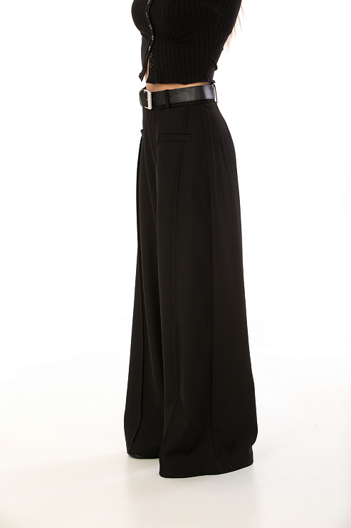 CHEERDUCK/NEW 0271 ЧЕРНЫЙ Брюки женские классические CHEERDUCK цвет Черный