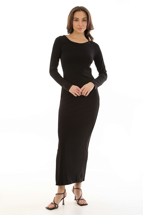 CHEERDUCK/TH 2543 ЧЕРНЫЙ Платье  CHEERDUCK цвет Черный