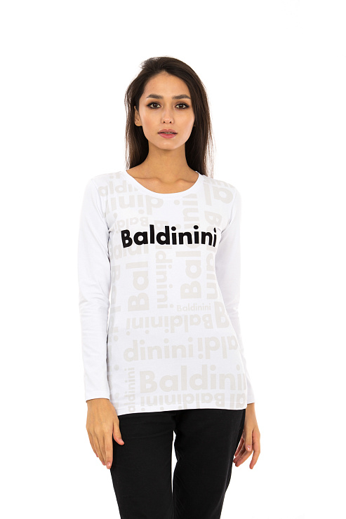 BALDININI TSD10L WHITE Лонгслив женский BALDININI цвет Белый