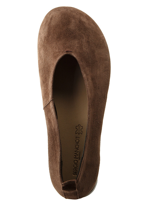 Балетки SERGIO MANCHOT цвет Коричневый