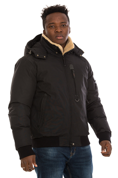 SHarK Force 823755 ЧЕРНЫЙ Пуховик мужской SHARK FORCE цвет Черный