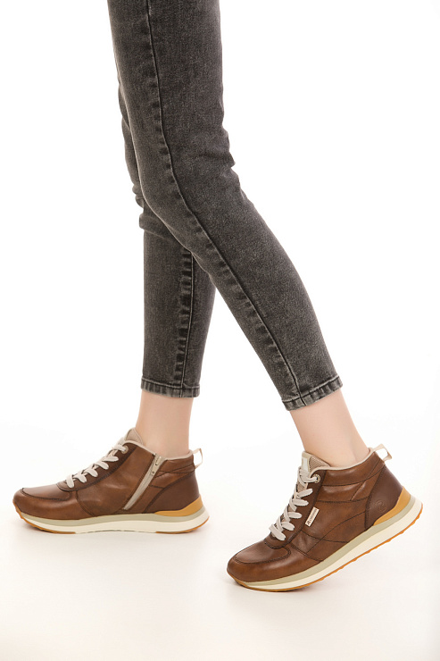 Кроссовки RIEKER  цвет Коричневый
