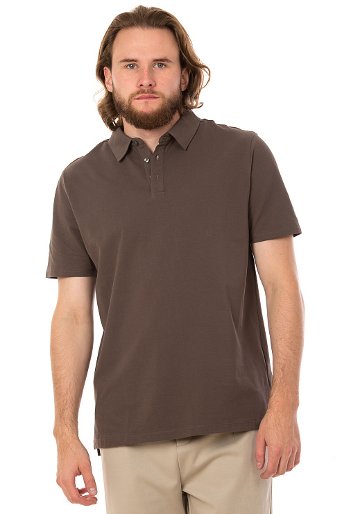 Поло CHEERDUCK цвет Коричневый
