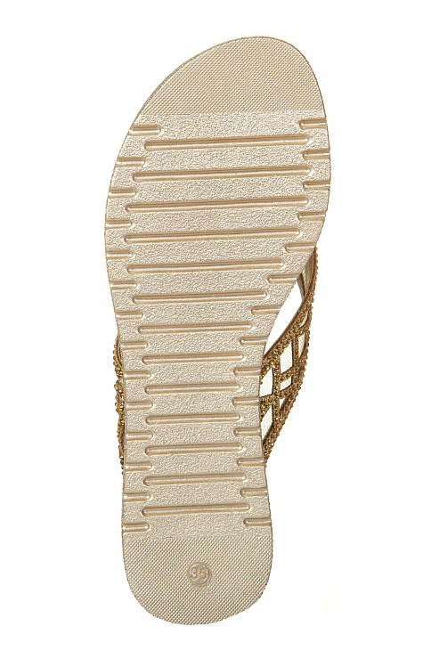 Вьетнамки CERUTTI цвет Золотой