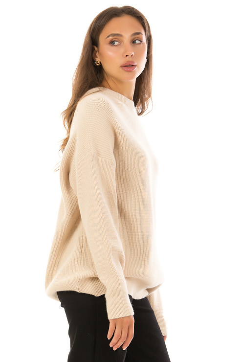 CHEERDUCK/11011 2398 БЕЖЕВЫЙ Кофта женская CHEERDUCK цвет Бежевый