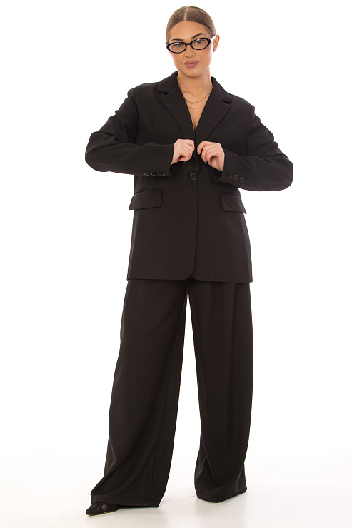 CHEERDUCK/2C19 9928-1 ЧЕРНЫЙ Пиджак женский CHEERDUCK цвет Черный