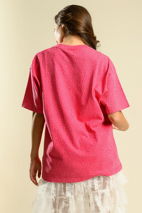 BELLABOA 111-214 ФУКСИЯ Футболка женская BELLABOA цвет Фуксия