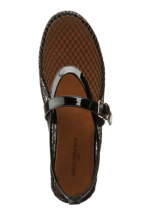 Балетки SERGIO MANCHOT цвет Черный