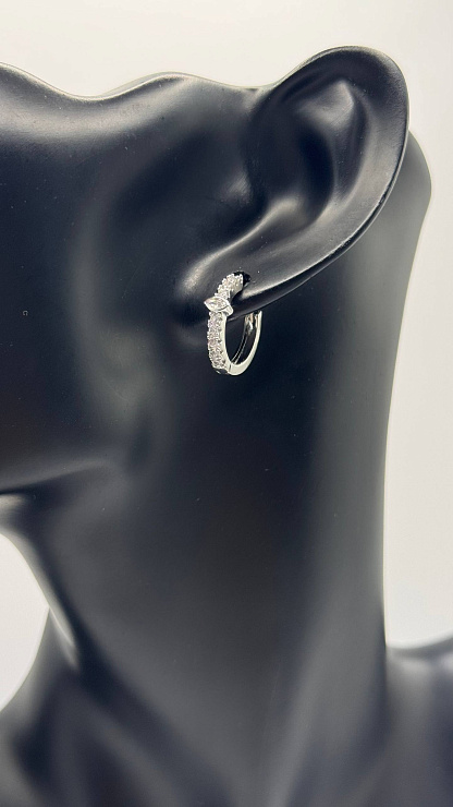 Серьги BELLABOA цвет Серебристый