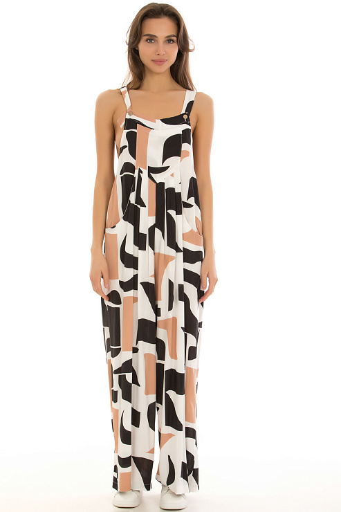 CHEERDUCK/2025 551155 МНОГОЦВЕТНЫЙ Комбинезон женский CHEERDUCK цвет Многоцветный