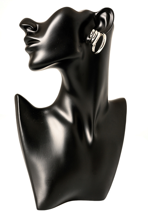 Серьги BELLABOA цвет СЕРЕБРЯНЫЙ