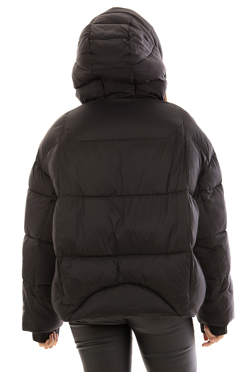TOWMY A015 ЧЕРНЫЙ Пуховик женский TOWMY цвет Черный