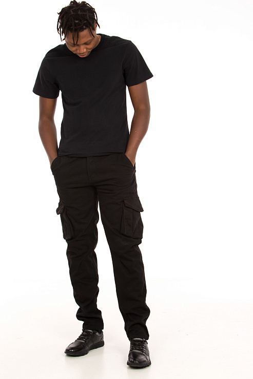 CHEER&DUCK/4066 19206 ЧЕРН. Брюки мужские спортивные CHEERDUCK цвет Черный