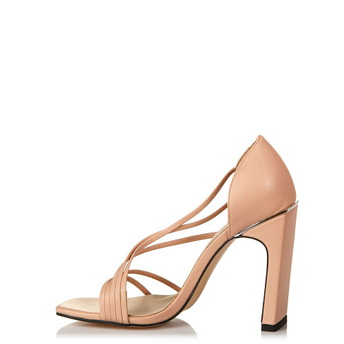 Босоножки на каблуке SERGIO MANCHOT цвет Розовый