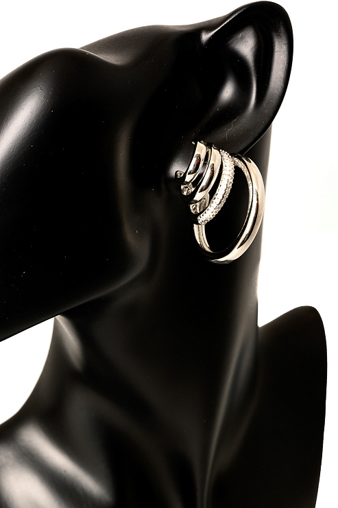 Серьги BELLABOA цвет СЕРЕБРЯНЫЙ