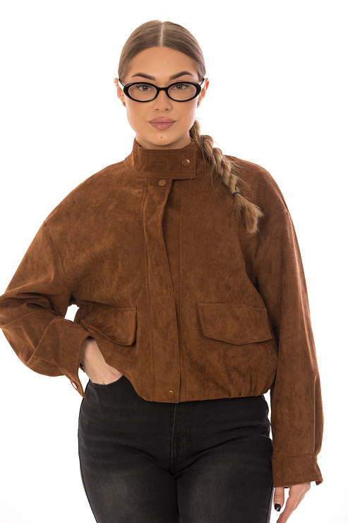 CHEERDUCK/2C22 5506 КОРИЧНЕВЫЙ Куртка д/с CHEERDUCK цвет Коричневый