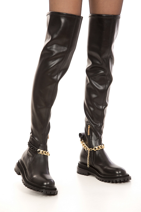 Ботфорты SERGIO MANCHOT цвет Черный