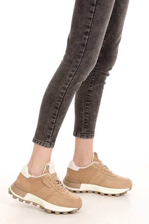 Кроссовки SERGIO MANCHOT цвет Бежевый