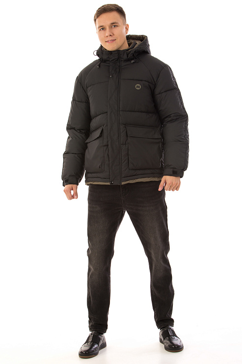 CHEERDUCK/2C62 9968 ЧЕРНЫЙ Куртка мужская CHEERDUCK цвет Черный