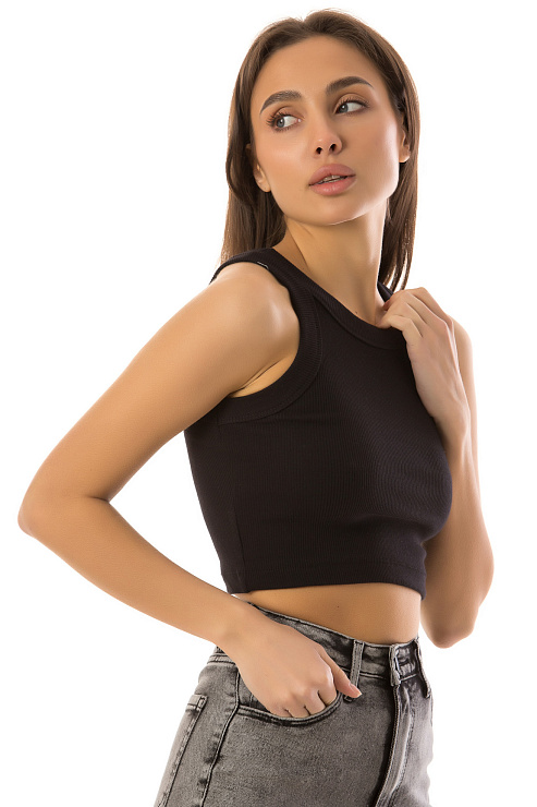 Топ FASHION цвет Черный