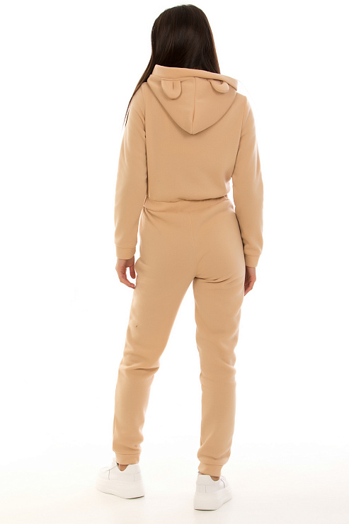 CHEERDUCK/NUR 4242 БЕЖЕВЫЙ Комбинезон женский CHEERDUCK цвет Бежевый