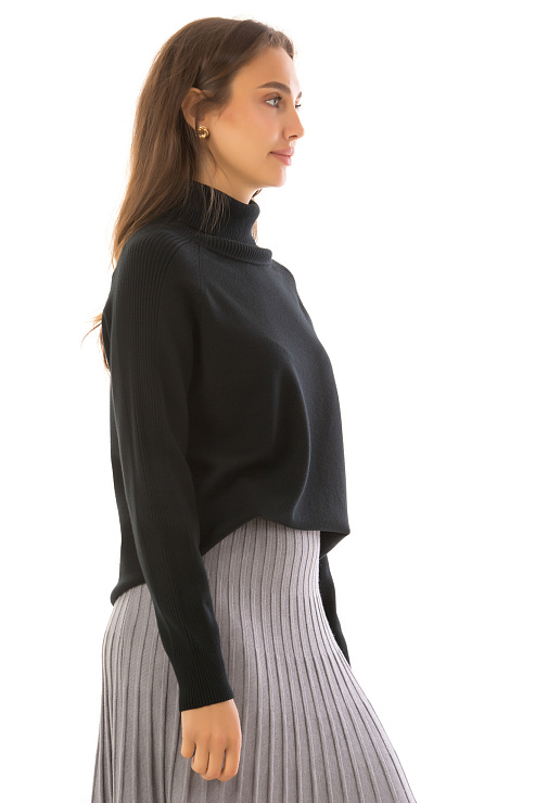 CHEERDUCK/11011 11003 ЧЕРНЫЙ Водолазка женская CHEERDUCK цвет Черный