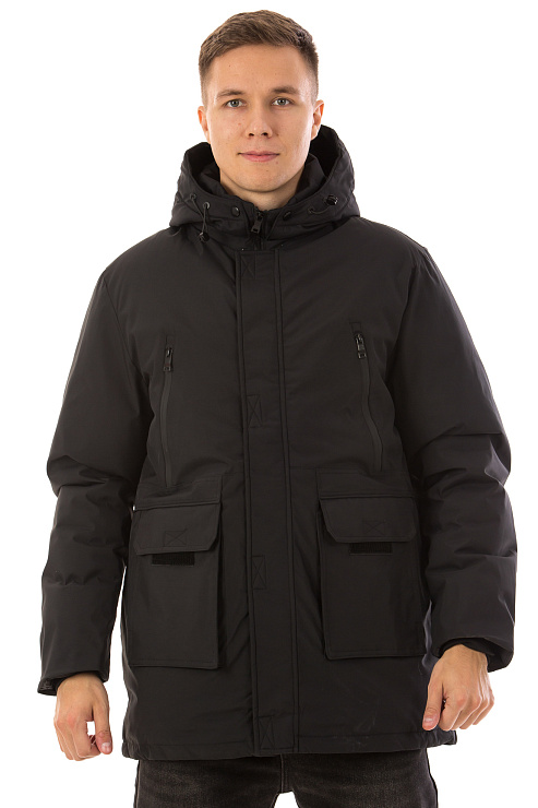 CHEERDUCK/2C62 8906 ЧЕРНЫЙ Пуховик мужской CHEERDUCK цвет Черный