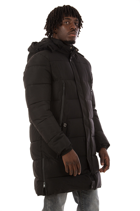 CHEERDUCK/5057 8269 ЧЕРНЫЙ Пуховик мужской CHEERDUCK цвет Черный