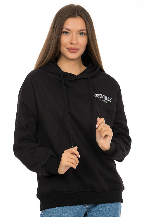 SHI FA MAN 2024 ЧЕРН. Худи женское SHI FA MAN цвет Черный