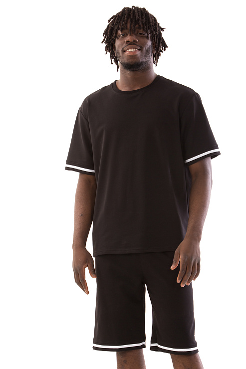 SAM SAM SH 290 ЧЕРНЫЙ Костюм летний CHEERDUCK цвет Черный